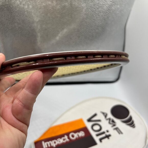 Vintage Amf Voit Impact One Racquetball Racquet with Wrist Wrap - Picture 8 of 10